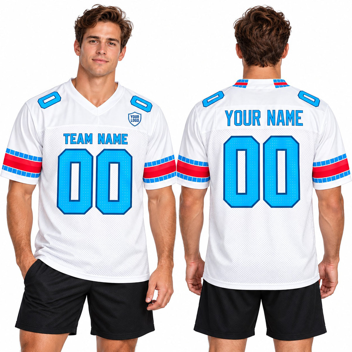 Personalized Houston Texans 2026 Football Jersey – White Rivalries Limited Style, Custom Name Patch, Team Name, Number & Logo-1