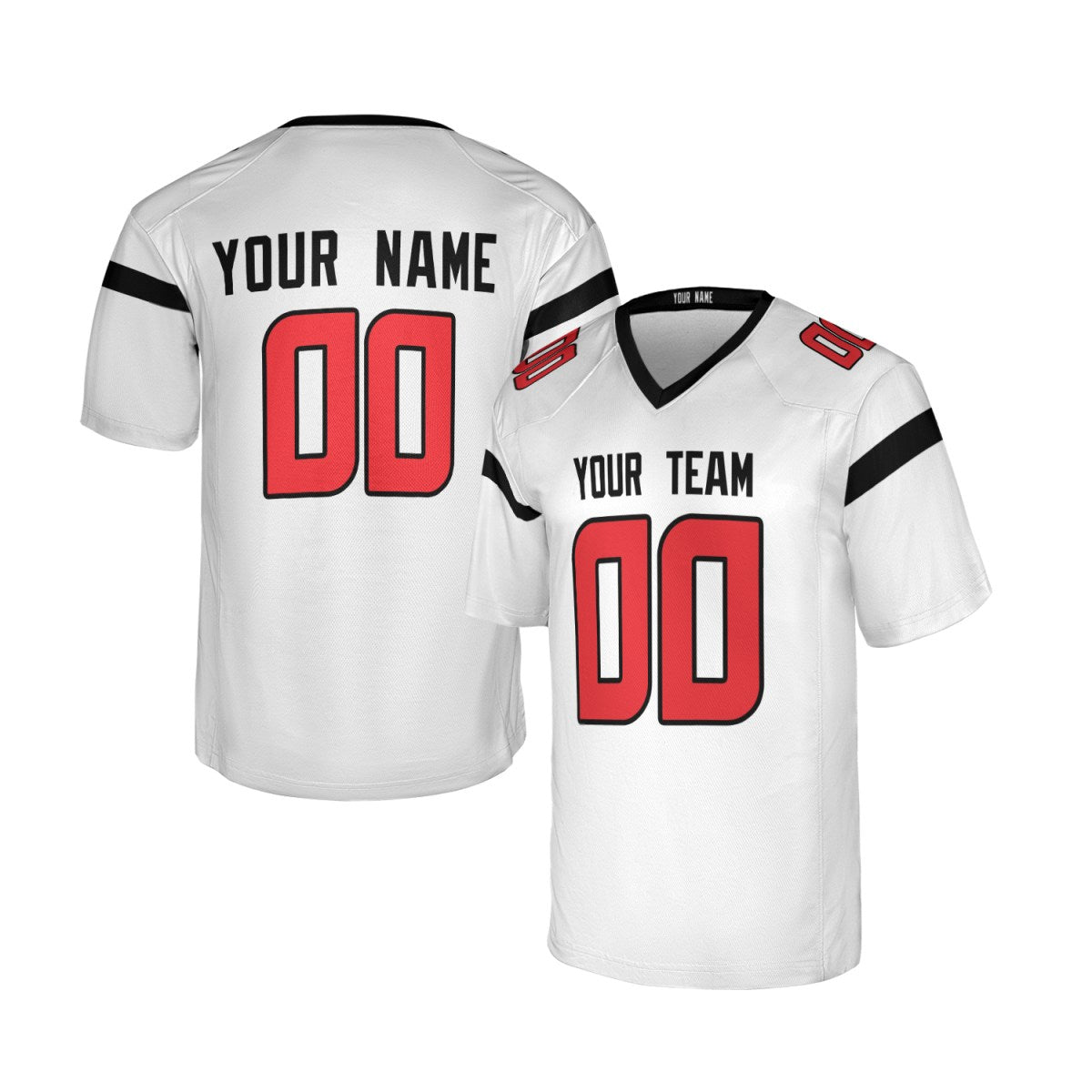 Personalized Houston Texans Football Jersey - White 2006 Legacy Style, Custom Name & Number-3