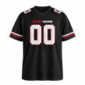 Personalized Houston Texans Football Jersey – Carbon Black Fashion Style, Custom Name Patch, Team Name, Number & Logo-3