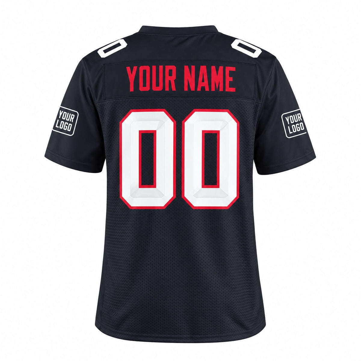 Personalized Houston Texans Football Jersey – Navy Vapor F.U.S.E. Limited Style, Custom Name Patch, Team Name, Number & Logo-4