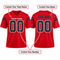Personalized Houston Texans Football Jersey – Red Alternate Vapor F.U.S.E. Limited Style, Custom Name Patch, Team Name, Number & Logo-2