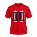 Personalized Houston Texans Football Jersey – Red Alternate Vapor F.U.S.E. Limited Style, Custom Name Patch, Team Name, Number & Logo-3