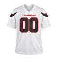 Personalized Houston Texans Football Jersey – White Game Style, Custom Name Patch, Team Name, Number & Logo-3