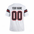 Personalized Houston Texans Football Jersey – White Game Style, Custom Name Patch, Team Name, Number & Logo-4