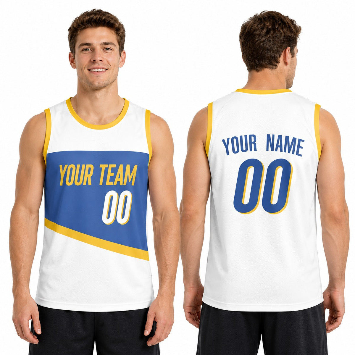 Personalized Indiana Pacers Basketball Jersey - White 2025/26 Swingman City Style, Custom Name & Number-1