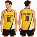 Personalized Indiana Pacers Basketball Jersey - Yellow Swingman Statement Style, Custom Name & Number-1