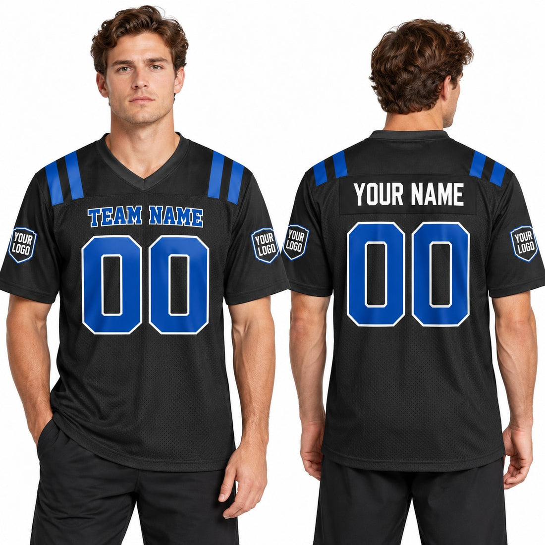 Personalized Indianapolis Colts 2026 Football Jersey – Anthracite Rivalries Style, Custom Name Patch, Team Name, Number & Logo-1