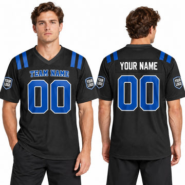 Personalized Indianapolis Colts 2026 Football Jersey – Anthracite Rivalries Style, Custom Name Patch, Team Name, Number & Logo-1
