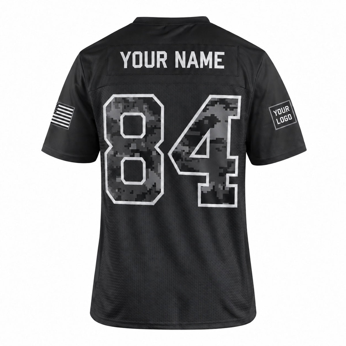 Personalized Indianapolis Colts 2026 Salute to Service Football Jersey – Black, Custom Name Patch, Number & Logo-4