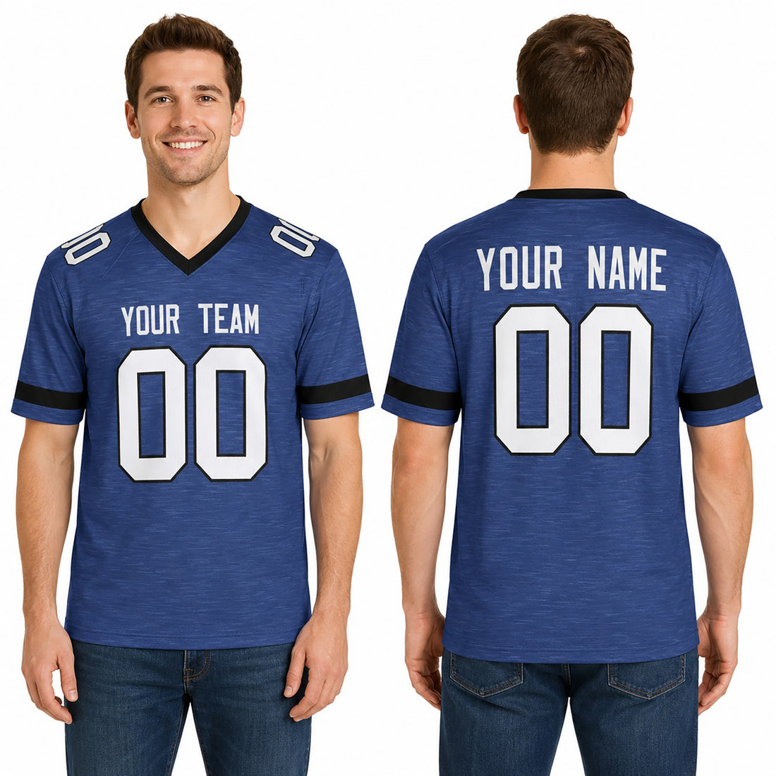 Personalized Indianapolis Colts Football Jersey - Blue Alternate Style, Custom Name & Number-1