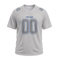 Personalized Indianapolis Colts Football Jersey – Gray Atmosphere Game Day Style, Custom Name & Number-4