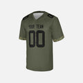 Personalized Indianapolis Colts Football Jersey - Olive Salute to Service Style, Custom Name & Number-4