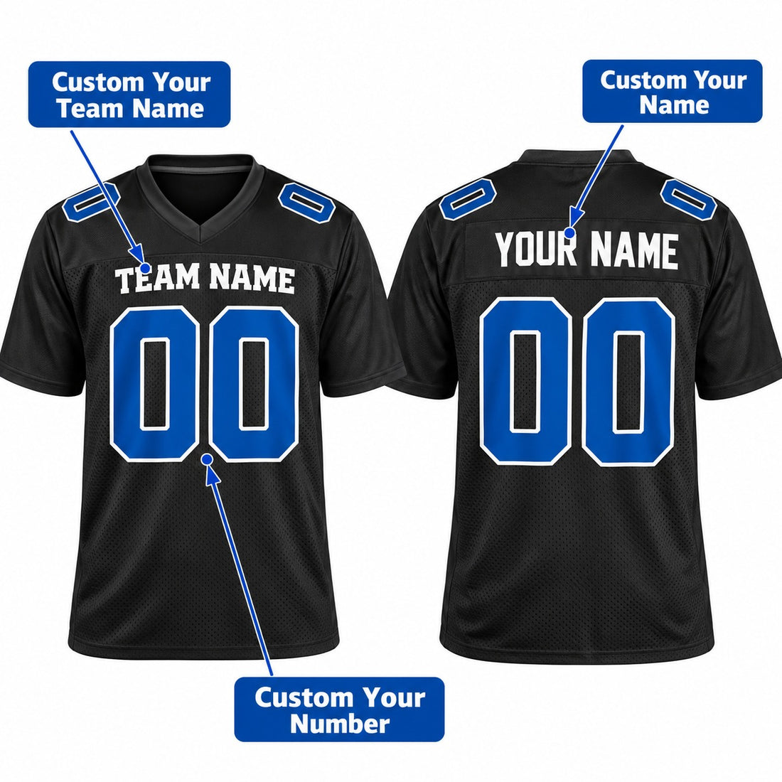 Personalized Indianapolis Colts Football Jersey – Carbon Black Fashion Style, Custom Name Patch, Team Name, Number & Logo-1