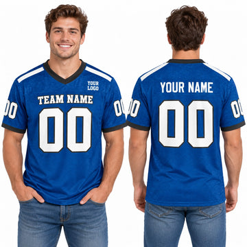 Personalized Indianapolis Colts Football Jersey – Heather Royal Indiana Nights Alternate Style, Custom Name Patch, Team Name, Number & Logo-1