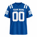 Personalized Indianapolis Colts Football Jersey – Royal Game Style, Custom Name Patch, Team Name, Number & Logo-3