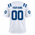 Personalized Indianapolis Colts Football Jersey – White Vapor F.U.S.E. Limited Style, Custom Name Patch, Team Name, Number & Logo-4
