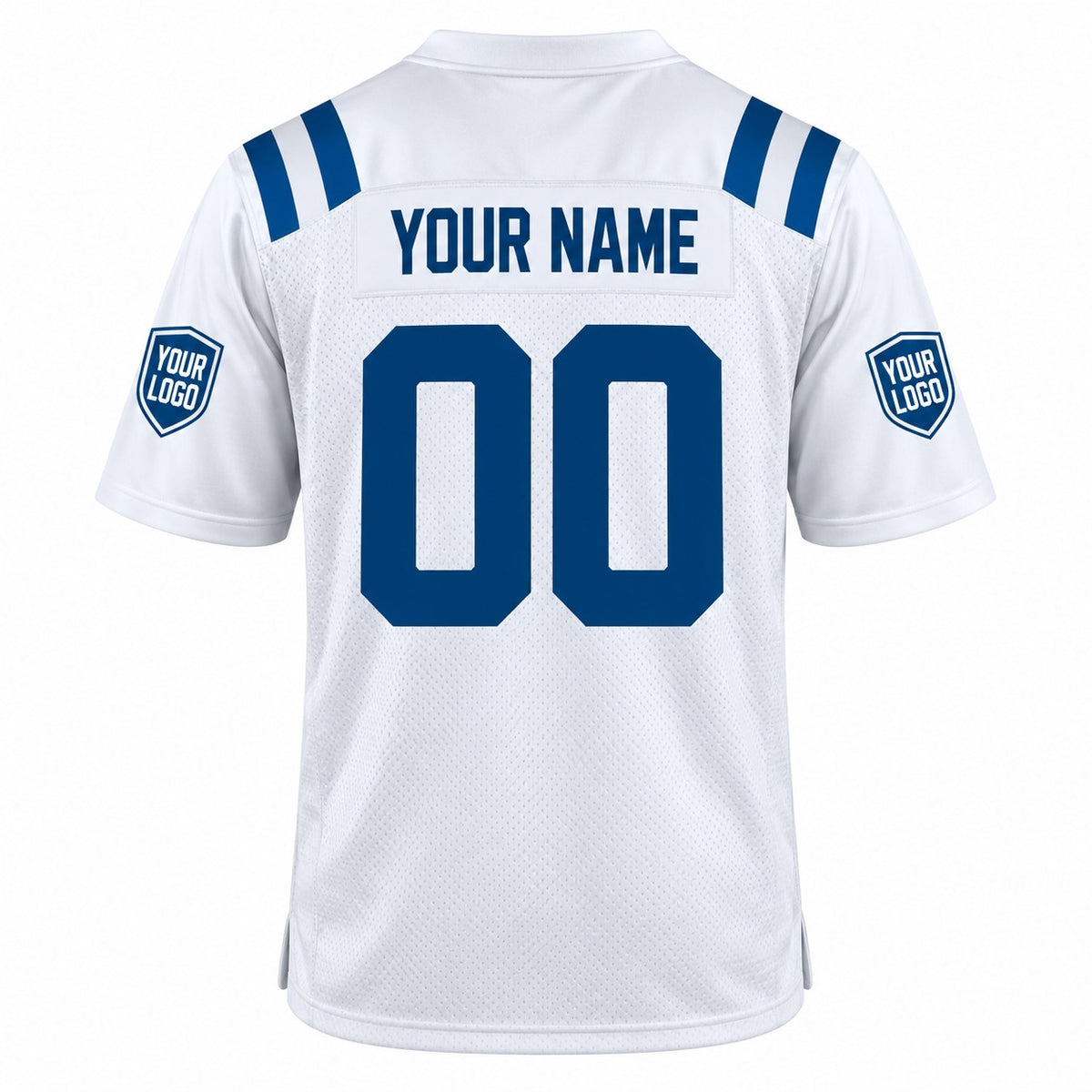 Personalized Indianapolis Colts Football Jersey – White Vapor F.U.S.E. Limited Style, Custom Name Patch, Team Name, Number & Logo-4