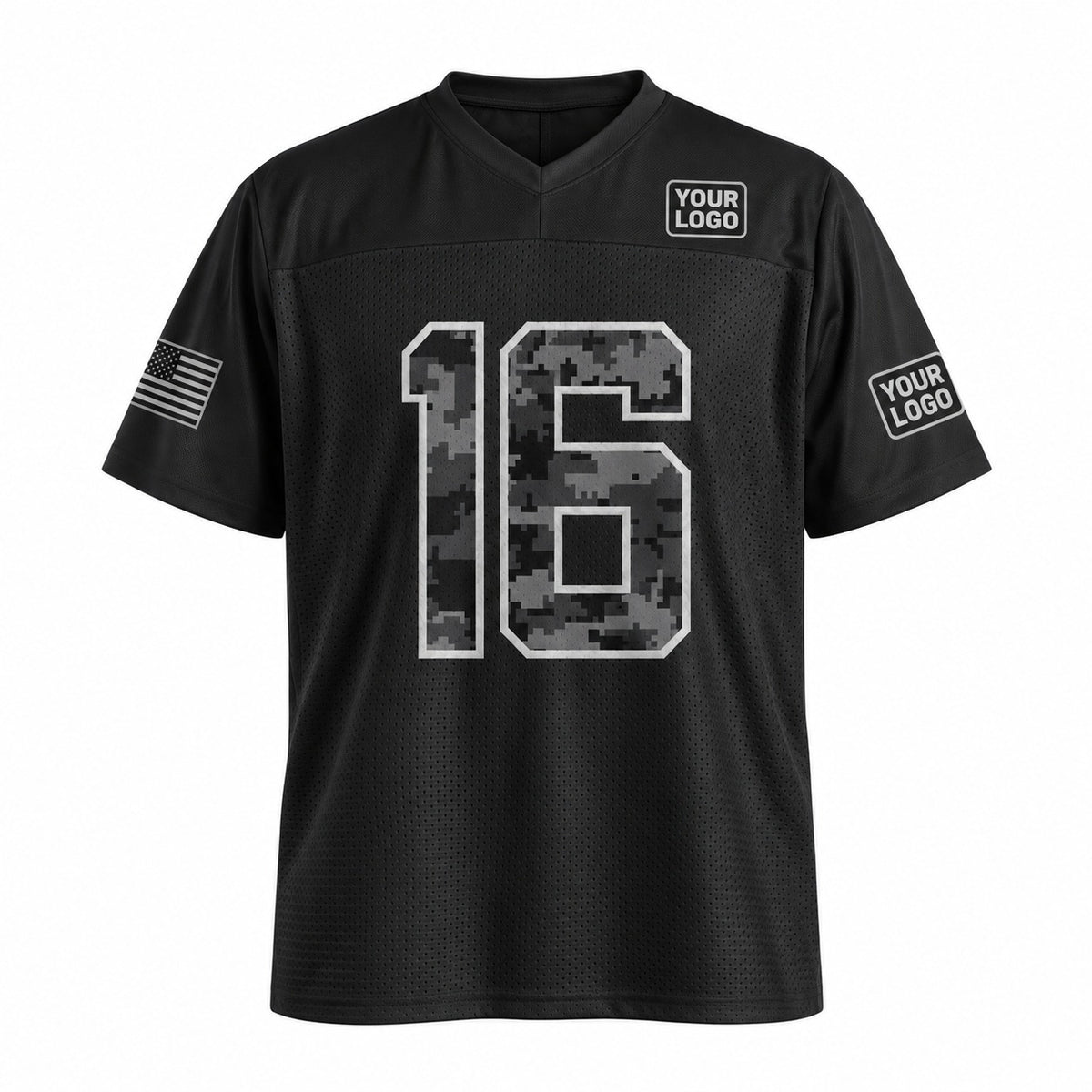 Personalized Jacksonville Jaguars 2026 Salute to Service Football Jersey – Black, Custom Name Patch, Number & Logo-3