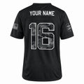 Personalized Jacksonville Jaguars 2026 Salute to Service Football Jersey – Black, Custom Name Patch, Number & Logo-4
