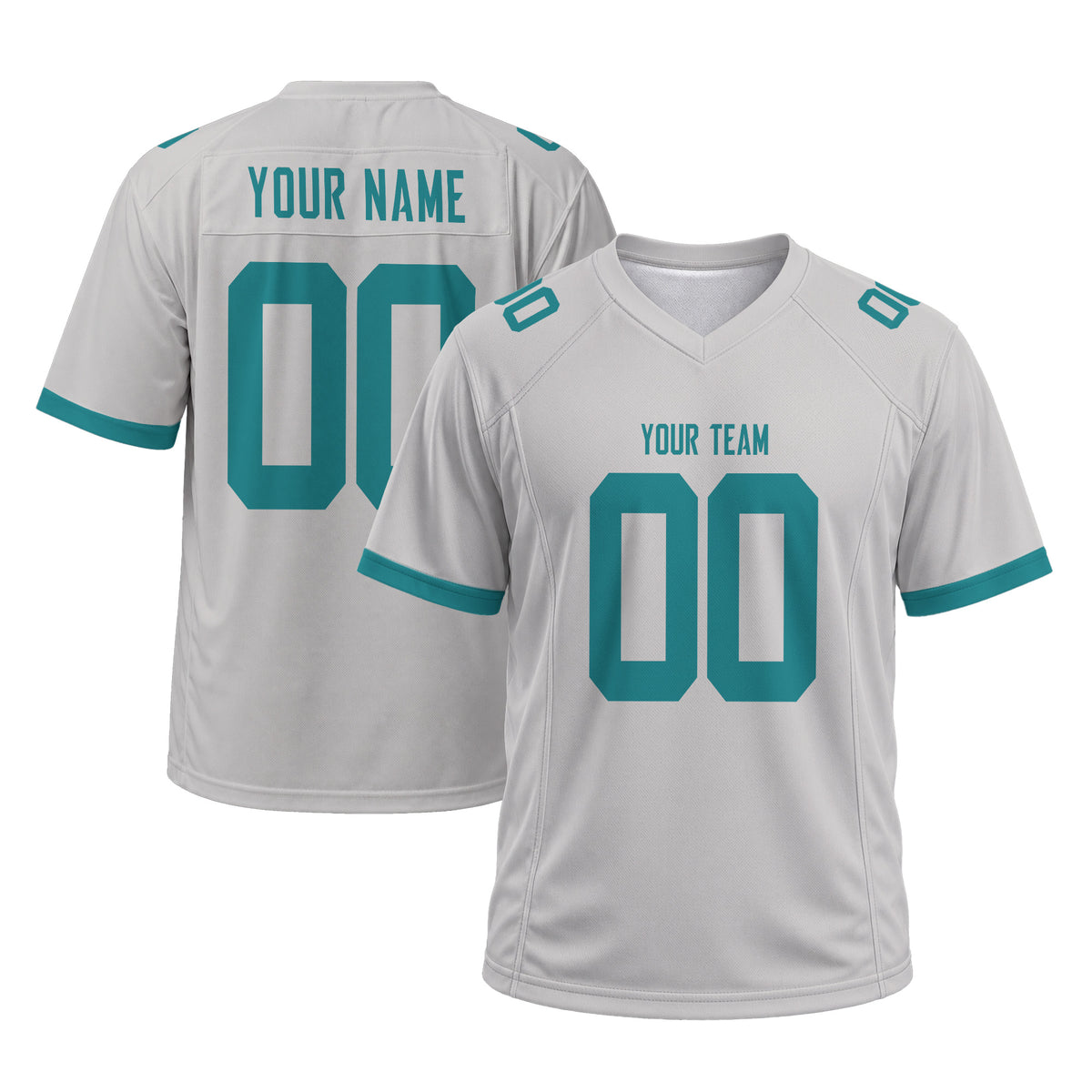 Personalized Jacksonville Jaguars Football Jersey – Gray Inverted Game Day Style, Custom Name & Number-3