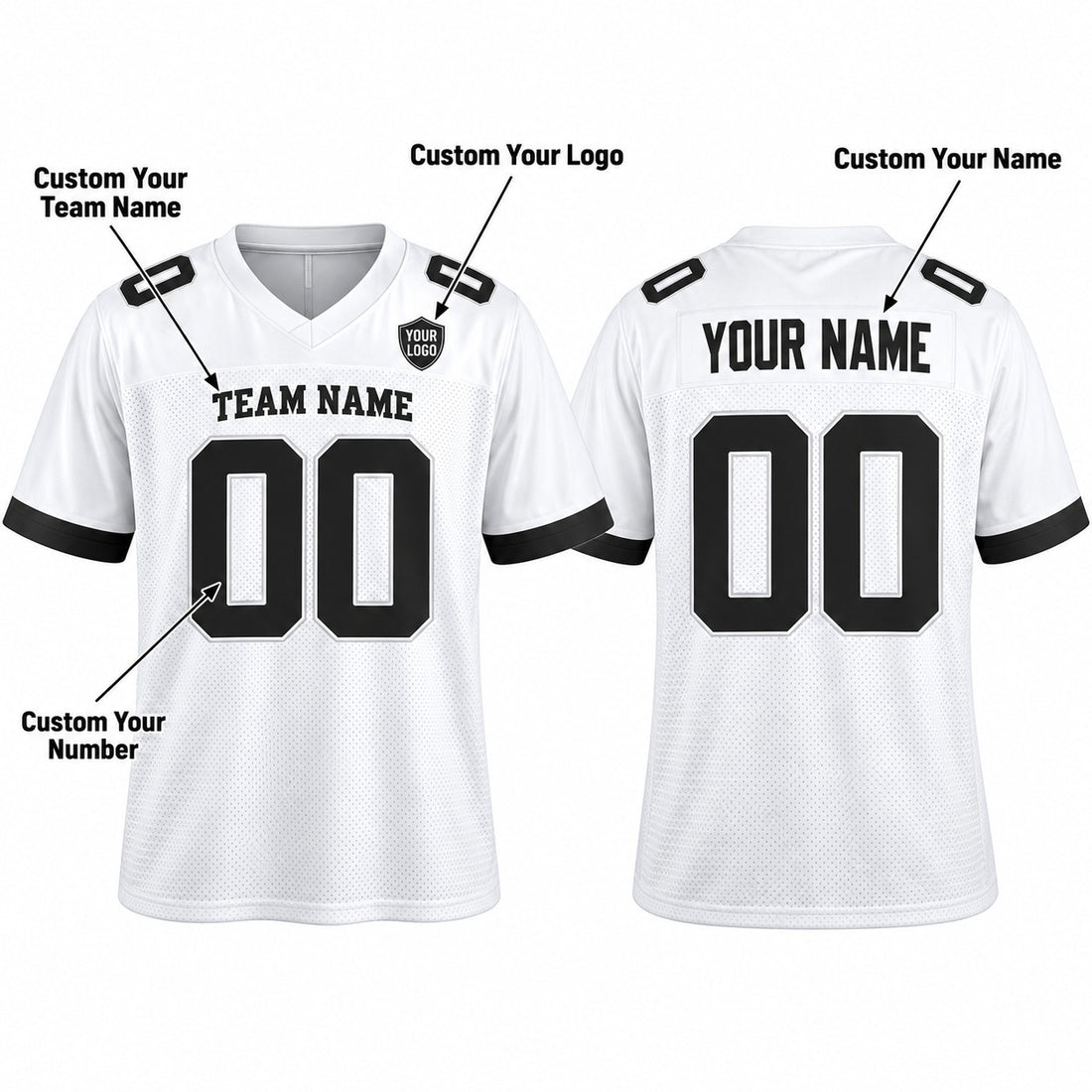 Personalized Jacksonville Jaguars Football Jersey – White Vapor F.U.S.E. Limited Style, Custom Name Patch, Team Name, Number & Logo-1