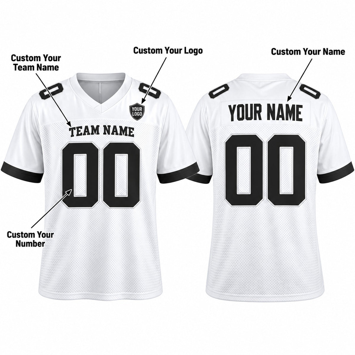 Personalized Jacksonville Jaguars Football Jersey – White Vapor F.U.S.E. Limited Style, Custom Name Patch, Team Name, Number & Logo-2