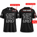Personalized Kansas City Chiefs 2026 Salute to Service Football Jersey – Black, Custom Name Patch, Team Name, Number & Logo-2