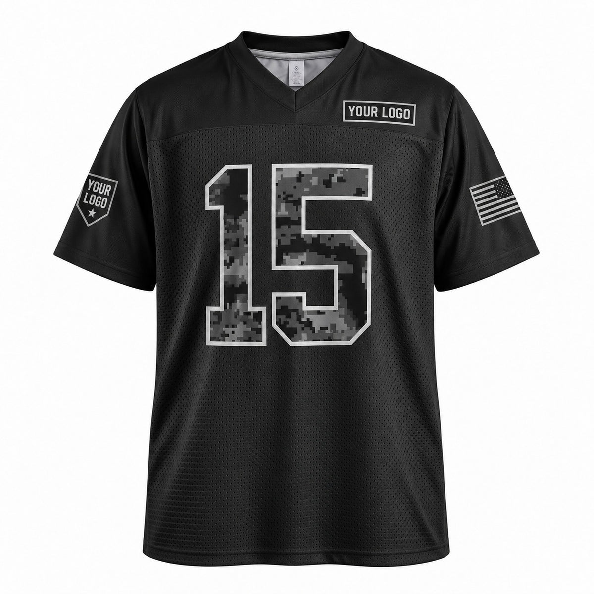 Personalized Kansas City Chiefs 2026 Salute to Service Football Jersey – Black, Custom Name Patch, Team Name, Number & Logo-3