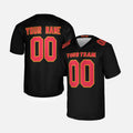Personalized Kansas City Chiefs Football Jersey - Black Super Bowl LIX Fashion Game Style, Custom Name & Number-3