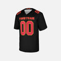 Personalized Kansas City Chiefs Football Jersey - Black Super Bowl LIX Fashion Game Style, Custom Name & Number-4