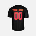 Personalized Kansas City Chiefs Football Jersey - Black Super Bowl LIX Fashion Game Style, Custom Name & Number-5