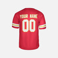 Personalized Kansas City Chiefs Football Jersey - Red Fan Style, Custom Name & Number-5