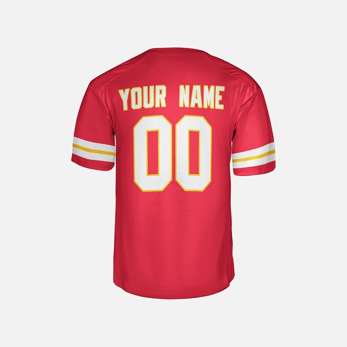 Personalized Kansas City Chiefs Football Jersey - Red Fan Style, Custom Name & Number-5
