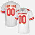 Personalized Kansas City Chiefs Football Jersey - White Fan Style, Custom Name & Number-3