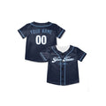 Personalized Kansas City Royals Baseball Jersey - Navy City Style, Custom Name & Number-7