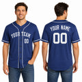 Personalized Kansas City Royals Baseball Jersey - Royal Blue Alternate Style, Custom Name & Number-1