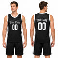 Personalized LA Clippers Basketball Jersey - Black Fast Break Statement Style, Custom Name & Number-1