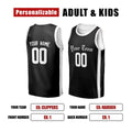Personalized LA Clippers Basketball Jersey - Black Fast Break Statement Style, Custom Name & Number-2