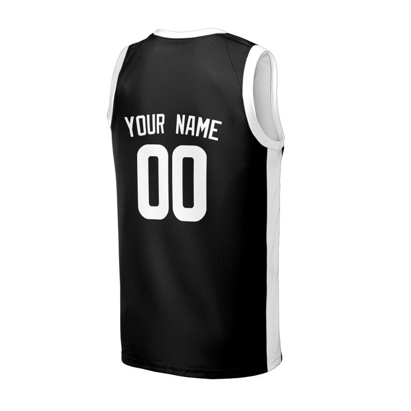 Personalized LA Clippers Basketball Jersey - Black Fast Break Statement Style, Custom Name & Number-4