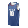 Personalized LA Clippers Basketball Jersey - Blue Fast Break Icon Style, Custom Name & Number-3