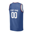 Personalized LA Clippers Basketball Jersey - Blue Fast Break Icon Style, Custom Name & Number-4