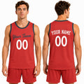 Personalized LA Clippers Basketball Jersey - Red Fast Break Statement Style, Custom Name & Number-1