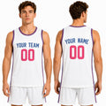 Personalized LA Clippers Basketball Jersey - White Fast Break Association Style, Custom Name & Number-1