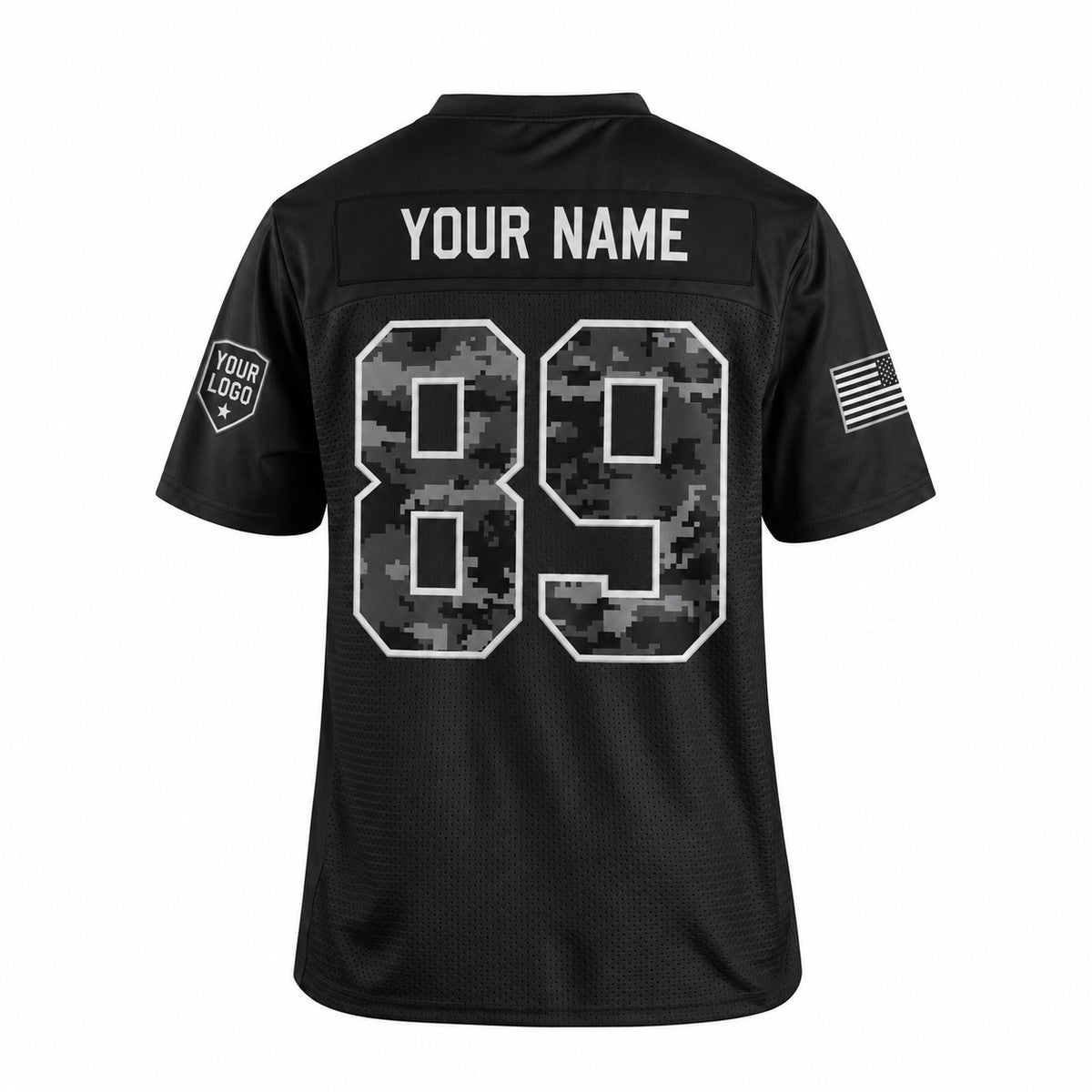 Personalized Las Vegas Raiders 2026 Salute to Service Football Jersey – Black, Custom Name Patch, Team Name, Number & Logo-4