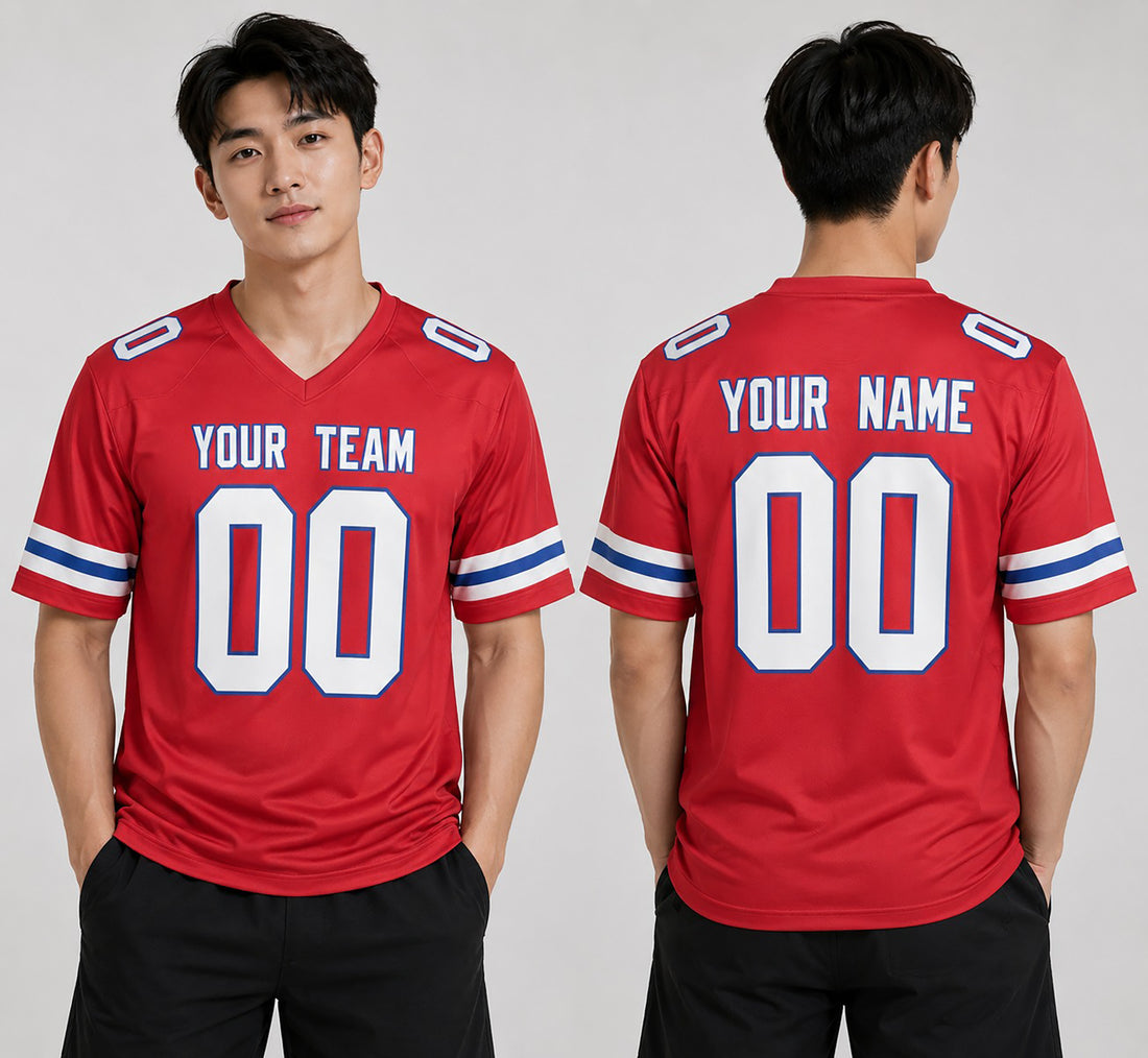 Personalized Las Vegas Raiders Football Jersey - Red Alternate Fuse Fan Style, Custom Name & Number-1
