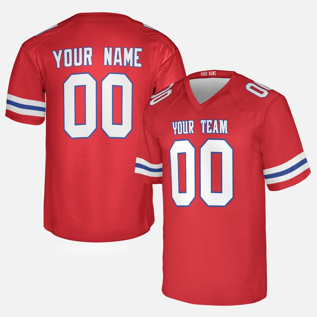 Personalized Las Vegas Raiders Football Jersey - Red Alternate Fuse Fan Style, Custom Name & Number-3