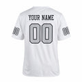 Personalized Las Vegas Raiders Football Jersey – White Alternate Style, Custom Name Patch, Team Name, Number & Logo-4