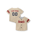 Personalized Los Angeles Angels Baseball Jersey - Cream City Connect Style, Custom Name & Number-7