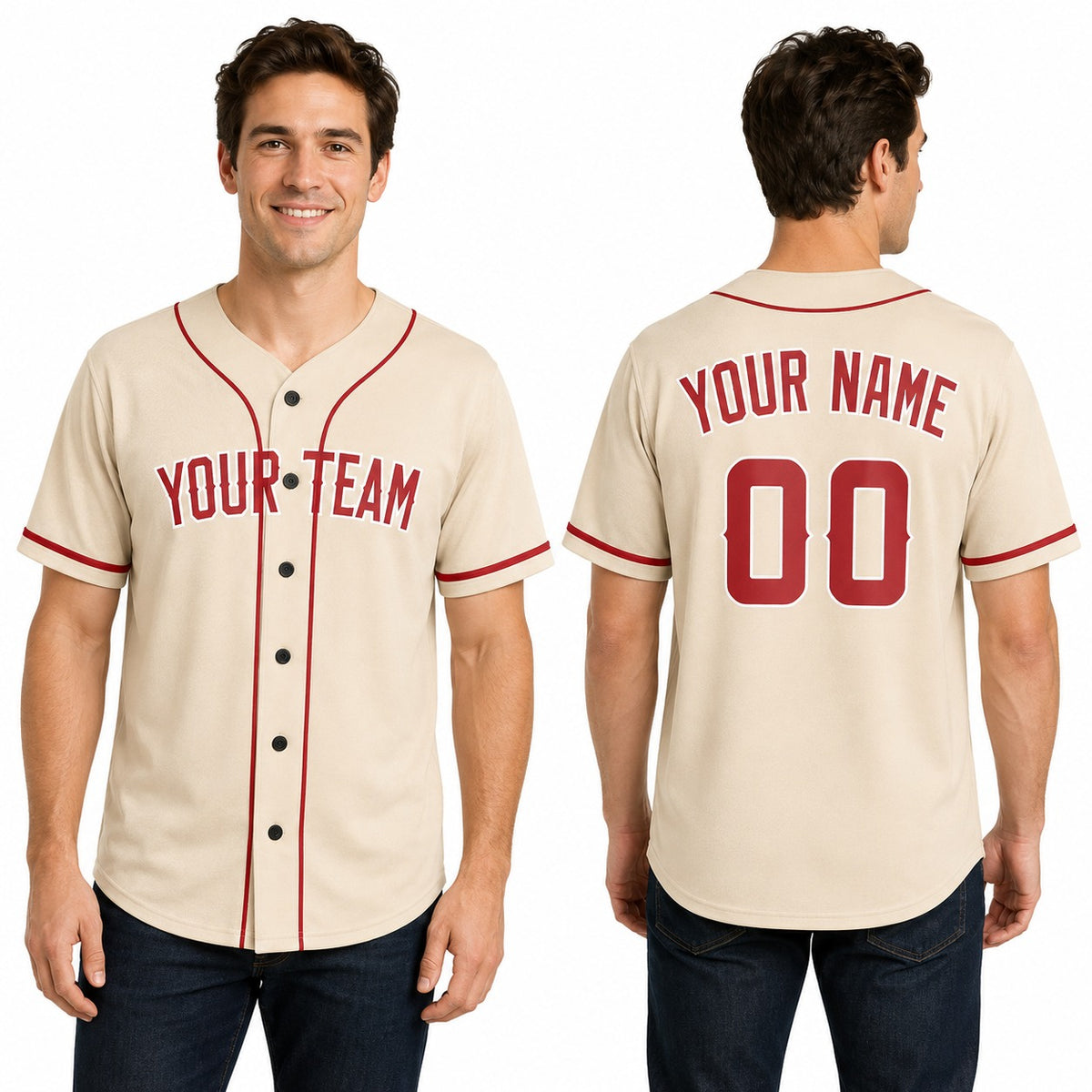 Personalized Los Angeles Angels Baseball Jersey - Cream City Style, Custom Name & Number-1