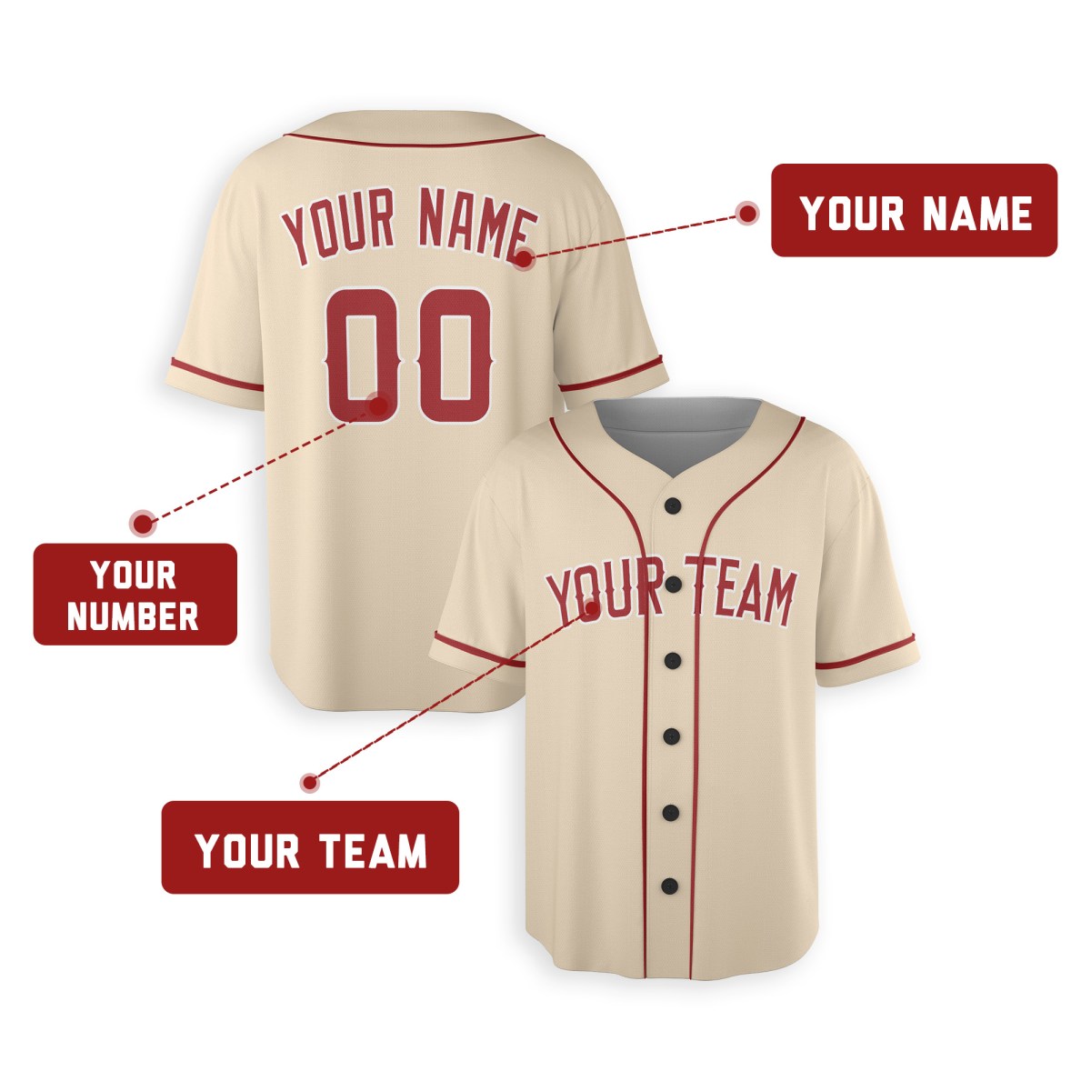Personalized Los Angeles Angels Baseball Jersey - Cream City Style, Custom Name & Number-2